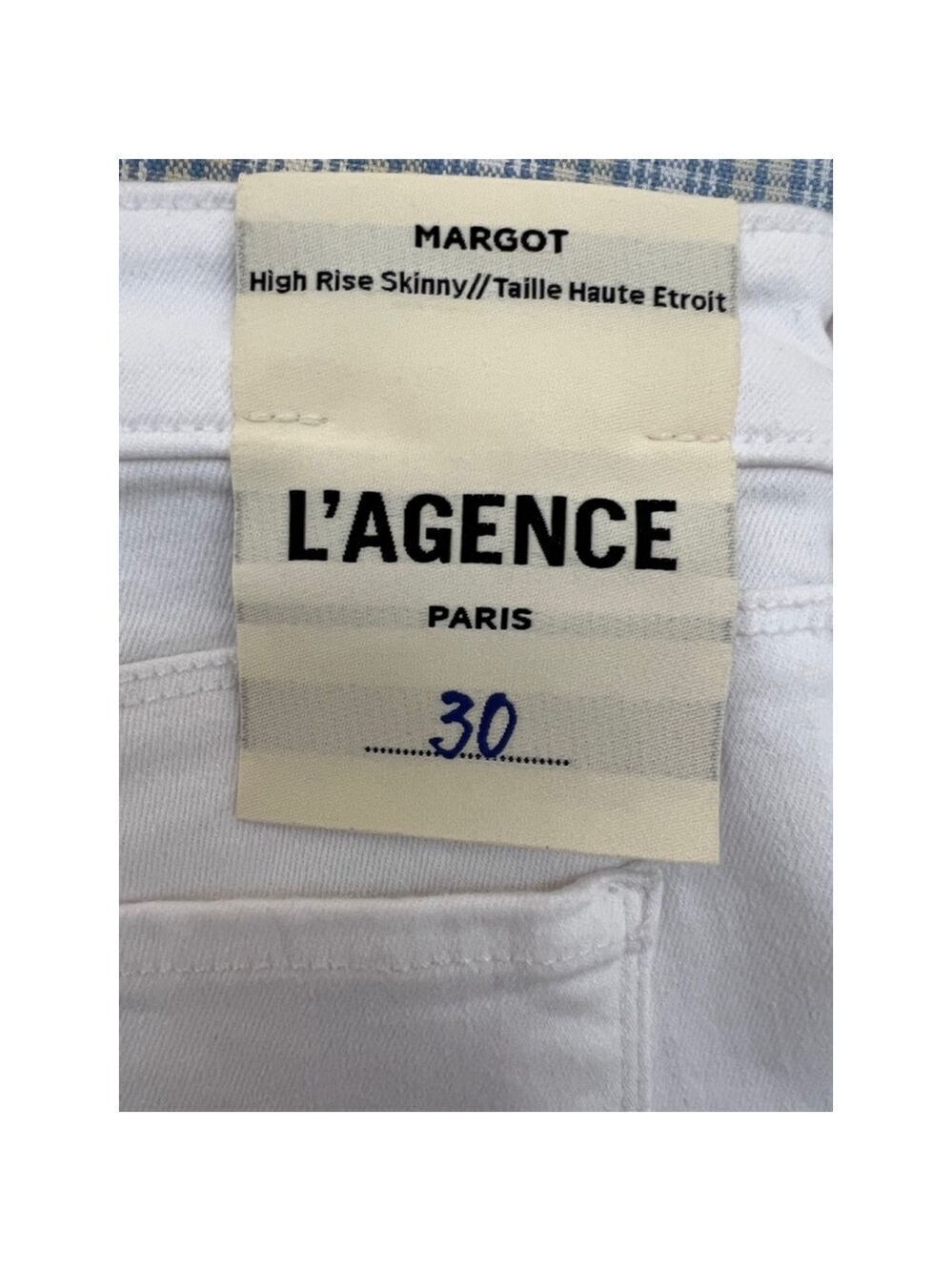 New Women's L'AGENCE Jeans, White, Size 30
